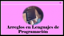 Arreglo en Lenguajes de Programación