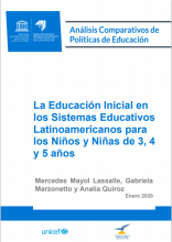La Educación Inicial en los Sistemas Educativos Latinoamericanos para los Niños y Niñas de 3, 4 y 5 años