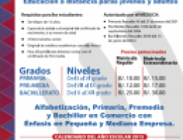 calendario de clases