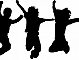 niños silueta